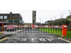 Traffic Barrier With Curtain