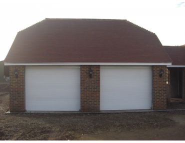 Double Roller Shutter Garage Doors