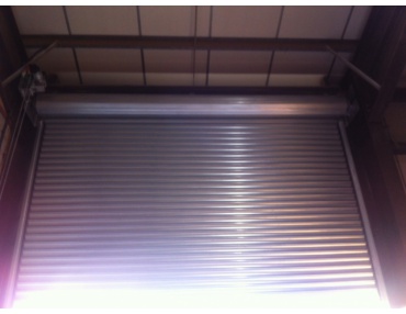 Roller Shutter Door Interior View.