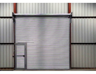 Commercial Roller Shutter With Wicket Door